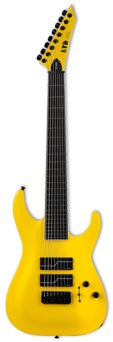 ESP LTD Stephen Carpenter SC-608 Signature 8-string Baritone Electric Guitar - Yellow