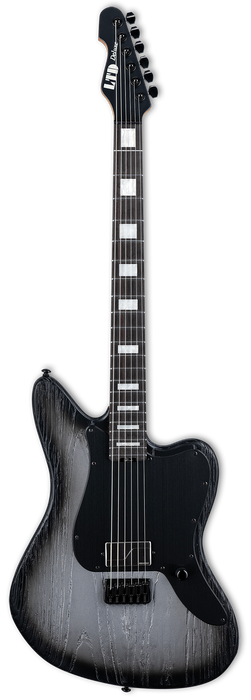 ESP LTD XJ-1B Baritone Electric Guitar - Silver Blast