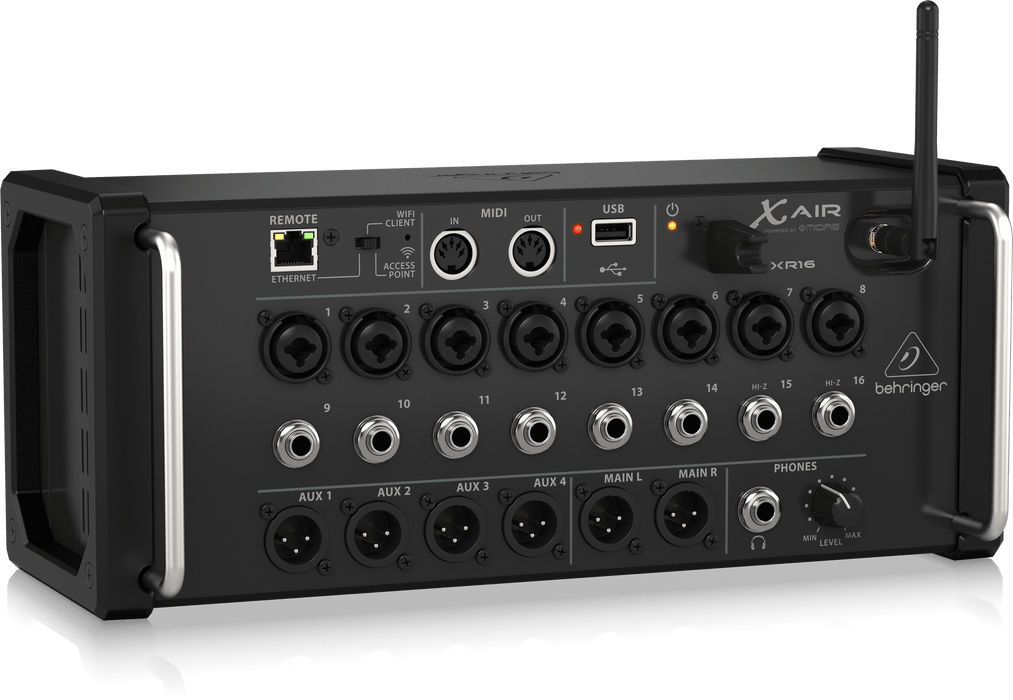 Behringer X Air XR16 Tablet-controlled Digital Mixer