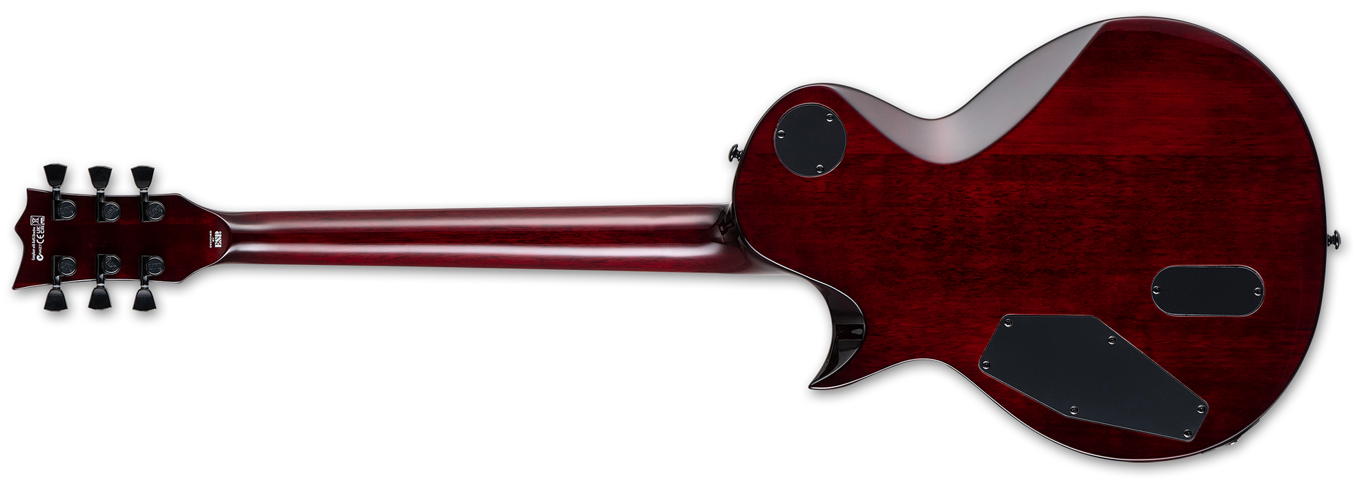 ESP LTD EC-1000 QM Electric Guitar - See Thru Black Cherry