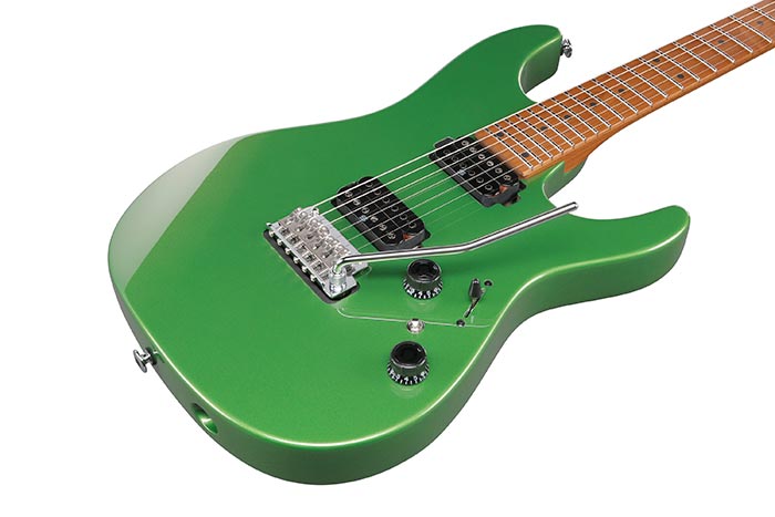 Ibanez Prestige AZ2402 Electric Guitar - Apple Green Metallic (MADE IN JAPAN)