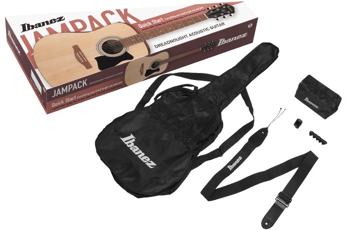 Ibanez V54NJP Acoustic Jampack - Open Pore Natural