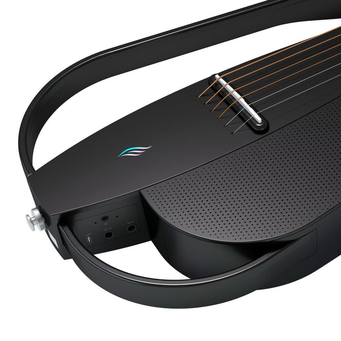 Enya NEXG2 Carbon Fiber Smart Guitar, Nylon Black Music Bliss Malaysia