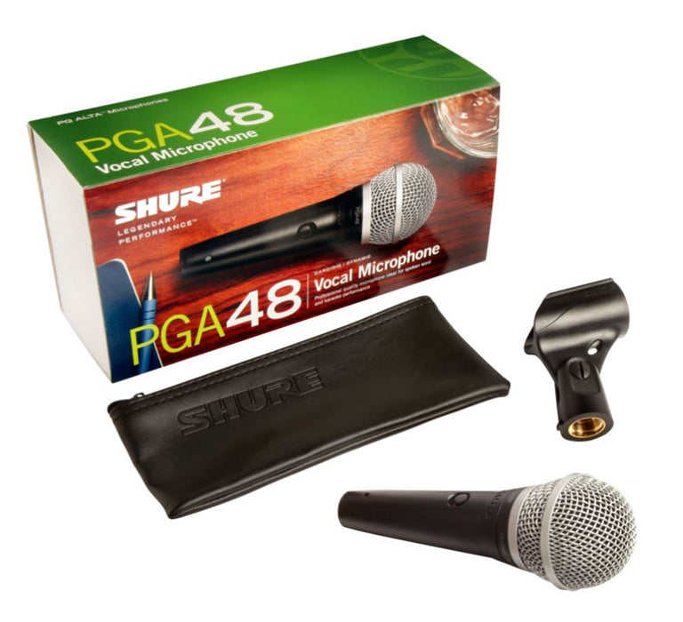Shure PGA48-LC Handheld Dynamic Vocal Microphone