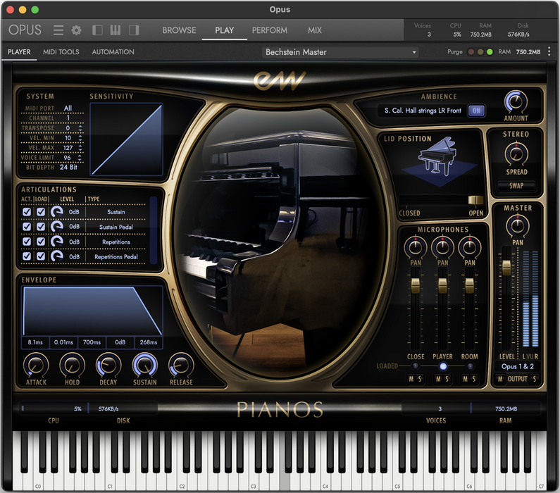EastWest Quantum Leap Pianos - Platinum Edition