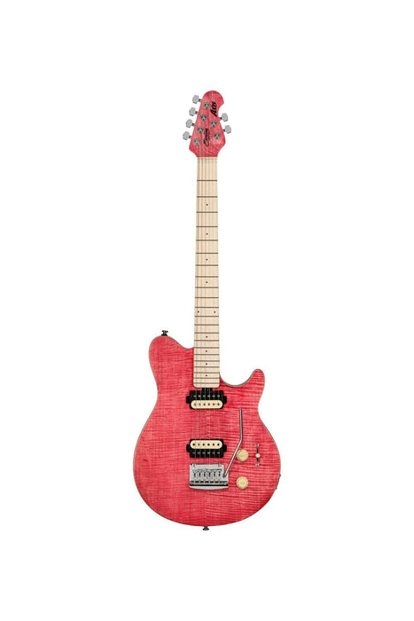 Sterling By Music Man AX3FM Axis Flame Maple Electric Guitar - Stain Pink
