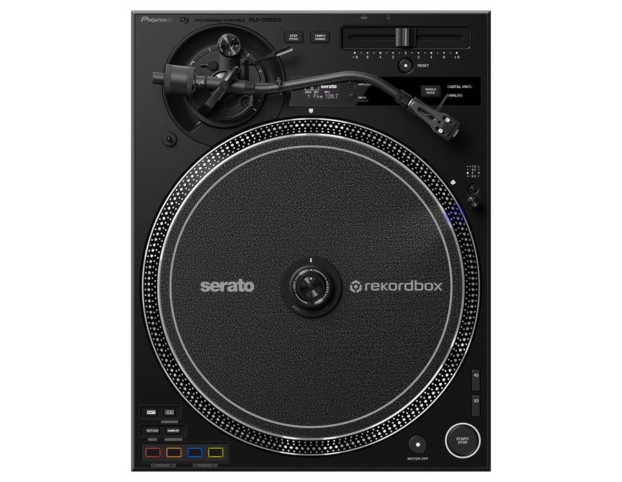 Pioneer DJ PLX-CRSS12 Hybrid Direct Drive Turntable with DVS