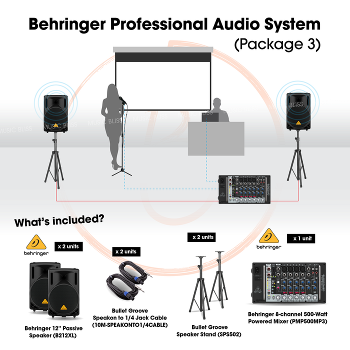 Behringer Full PA System