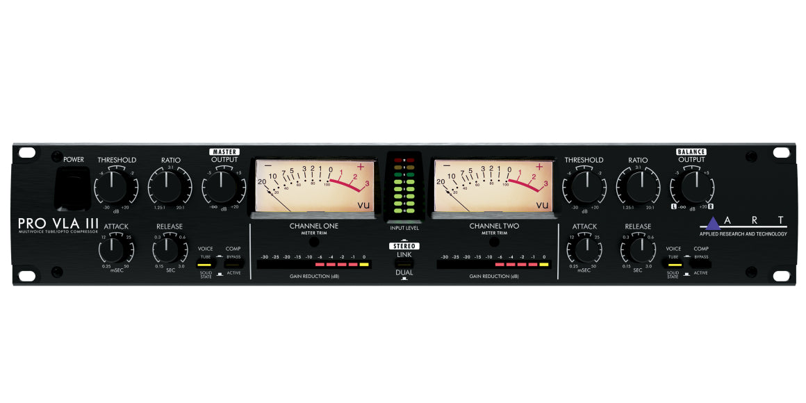 ART Pro VLA III Multi-voice Tube/Opto Compressor