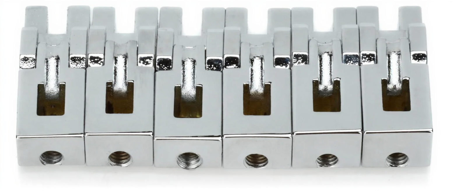 Floyd Rose FROBSSCP Original Bridge Saddles - Chrome (Set of 6)