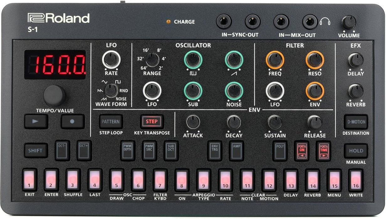 Roland Aira Compact S-1 Tweak Synth - Music Bliss Malaysia