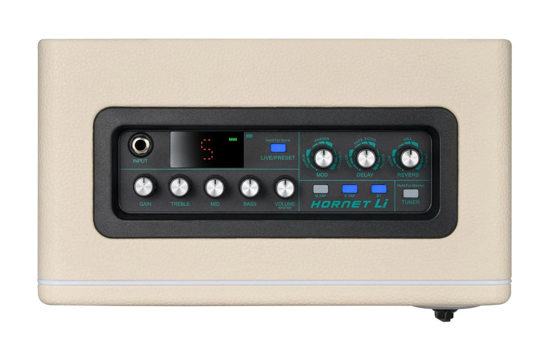 Mooer Hornet 15-Watt Modeling Guitar Amplifier - White