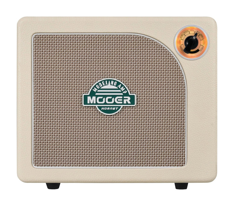 Mooer Hornet 15-Watt Modeling Guitar Amplifier - White