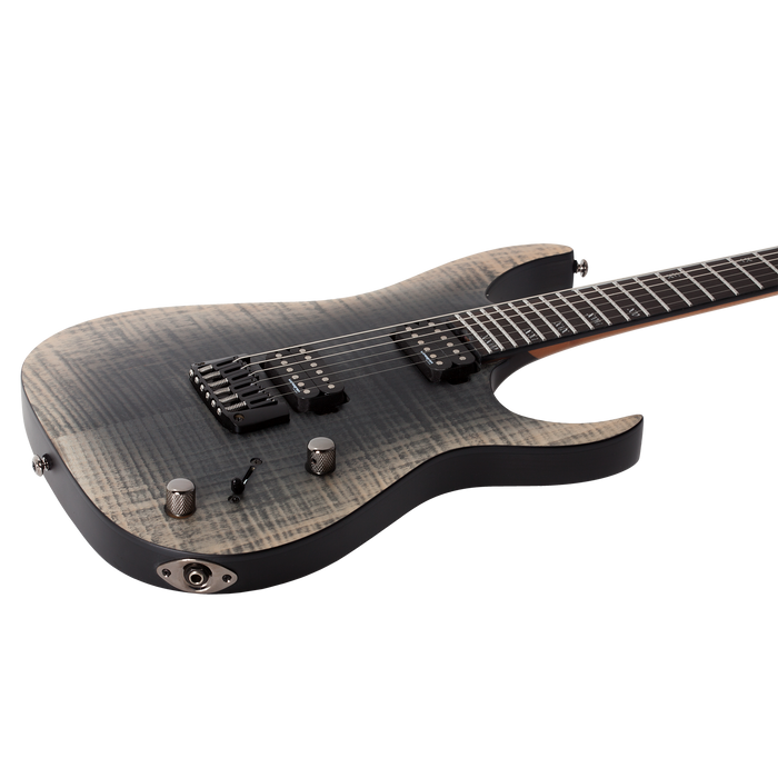Schecter Banshee Mach-6 Left-Handed Electric Guitar - Fallout Burst