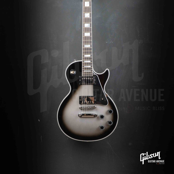 GIBSON CUSTOM SHOP M2M LES PAUL CUSTOM GLOSS ELECTRIC GUITAR SILVERBURST CH