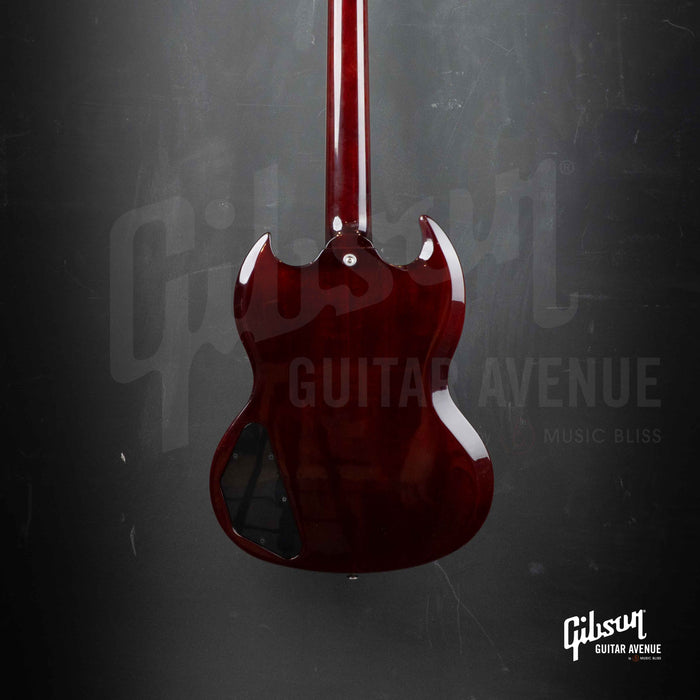 GIBSON EXCLUSIVE SG STANDARD '61 MAESTRO VIBROLA T-TYPE ELECTRIC GUITAR - AGED CHERRY