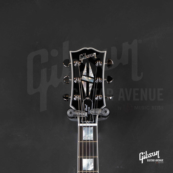 GIBSON CUSTOM SHOP M2M LES PAUL CUSTOM GLOSS ELECTRIC GUITAR SILVERBURST CH