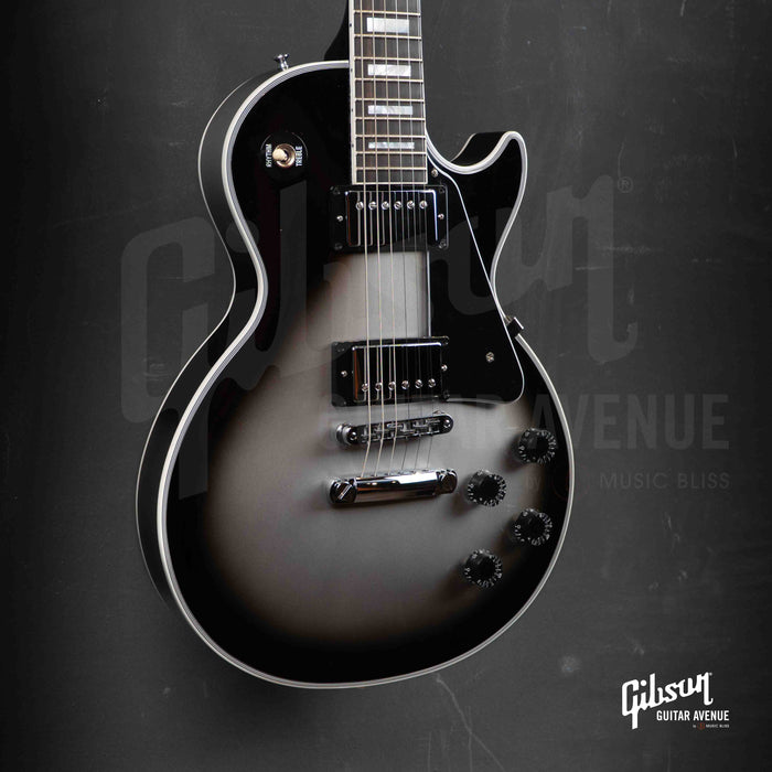 GIBSON CUSTOM SHOP M2M LES PAUL CUSTOM GLOSS ELECTRIC GUITAR SILVERBURST CH