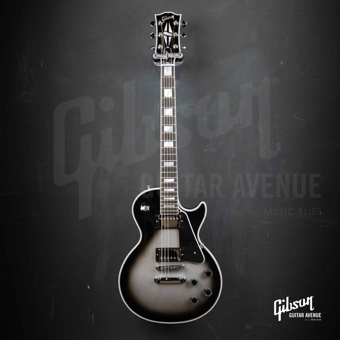 GIBSON CUSTOM SHOP M2M LES PAUL CUSTOM GLOSS ELECTRIC GUITAR SILVERBURST CH