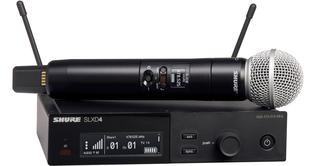 Shure SLXD24/SM58 Wireless System with SM58 Handheld Transmitter