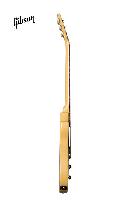 GIBSON 1957 LES PAUL JUNIOR SINGLE CUT REISSUE VOS LEFT-HANDED ELECTRIC GUITAR - TV YELLOW - Music Bliss Malaysia