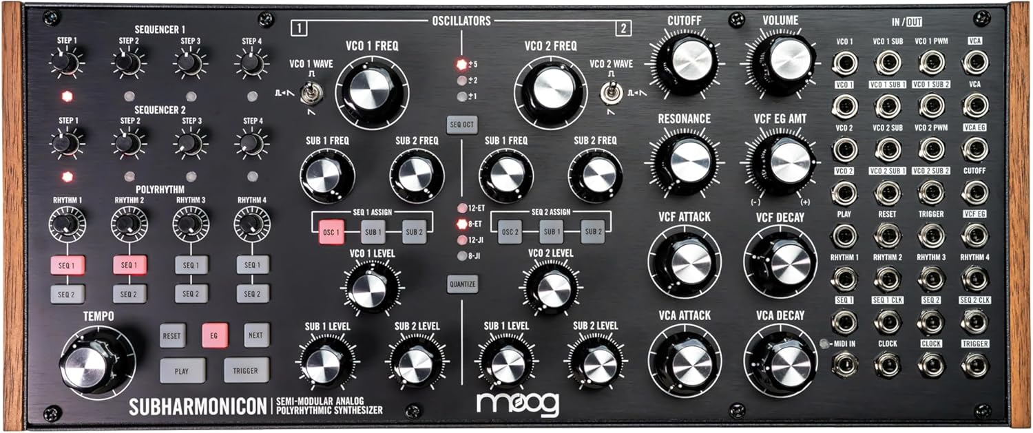 Moog Subharmonicon Semi-Modular Polyrhythmic Analog Synthesizer