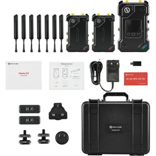 Hollyland Cosmo C2 Wireless Video Transmission System - 1 RX/2TX