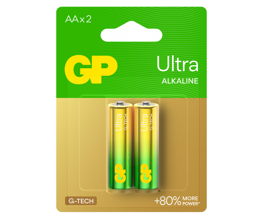 GP Ultra Alkaline AA Batteries