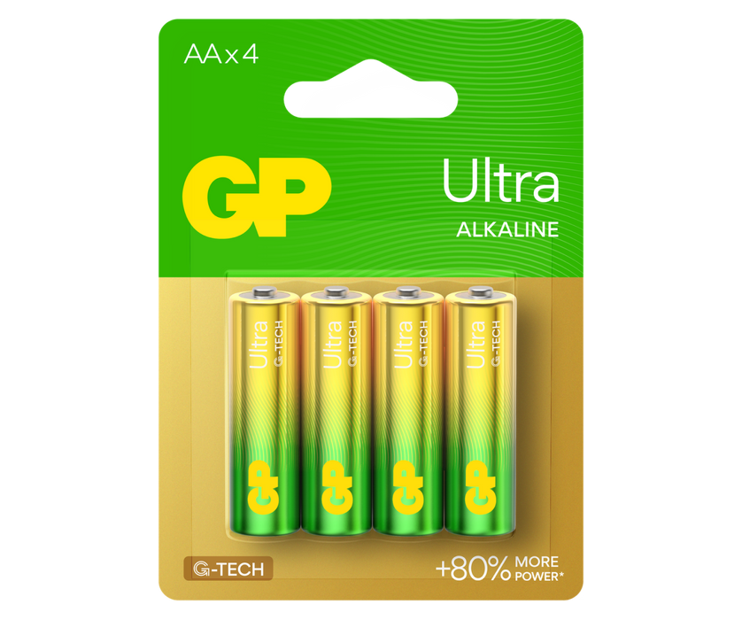 GP Ultra Alkaline AA Batteries