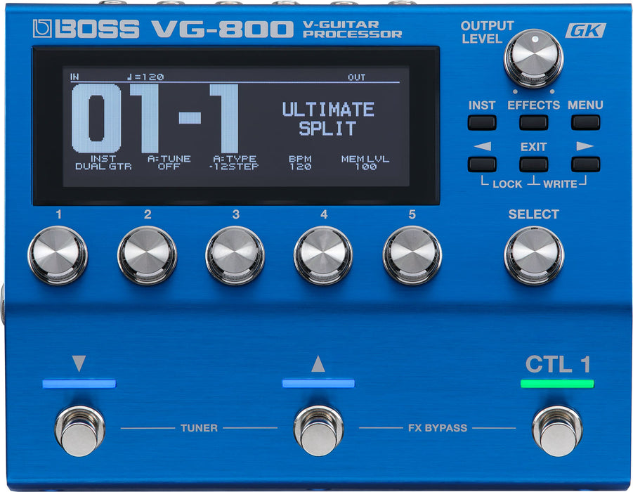 Boss VG-800 V-Guitar Processor for Guitar and Bass