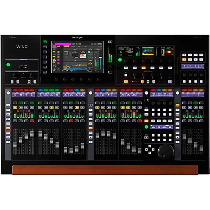 Behringer WING 48-channel Digital Mixer with AOIP-DANTE Network Module - Black