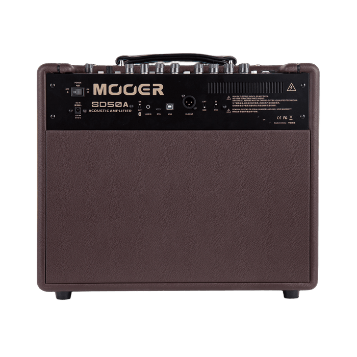 Mooer SD50A 50-Watt 1x8 2-Channel Acoustic Amplifier