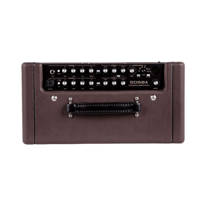 Mooer SD50A 50-Watt 1x8 2-Channel Acoustic Amplifier