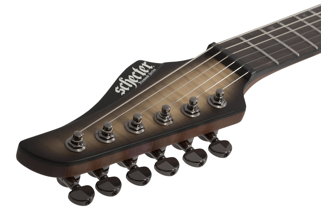 Schecter Banshee Mach-6 Evertune Left-Handed Electric Guitar - Fallout Burst