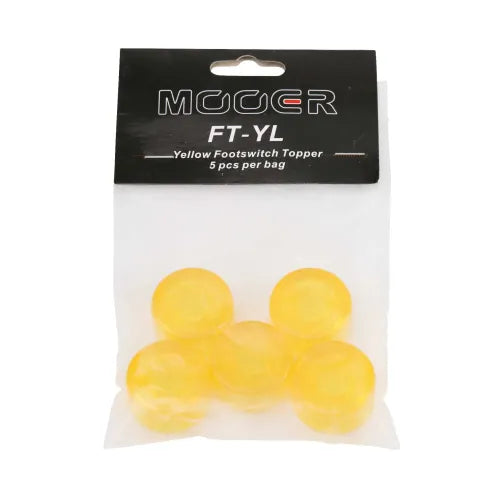 Mooer Footswitch Topper - 5pcs (Yellow)