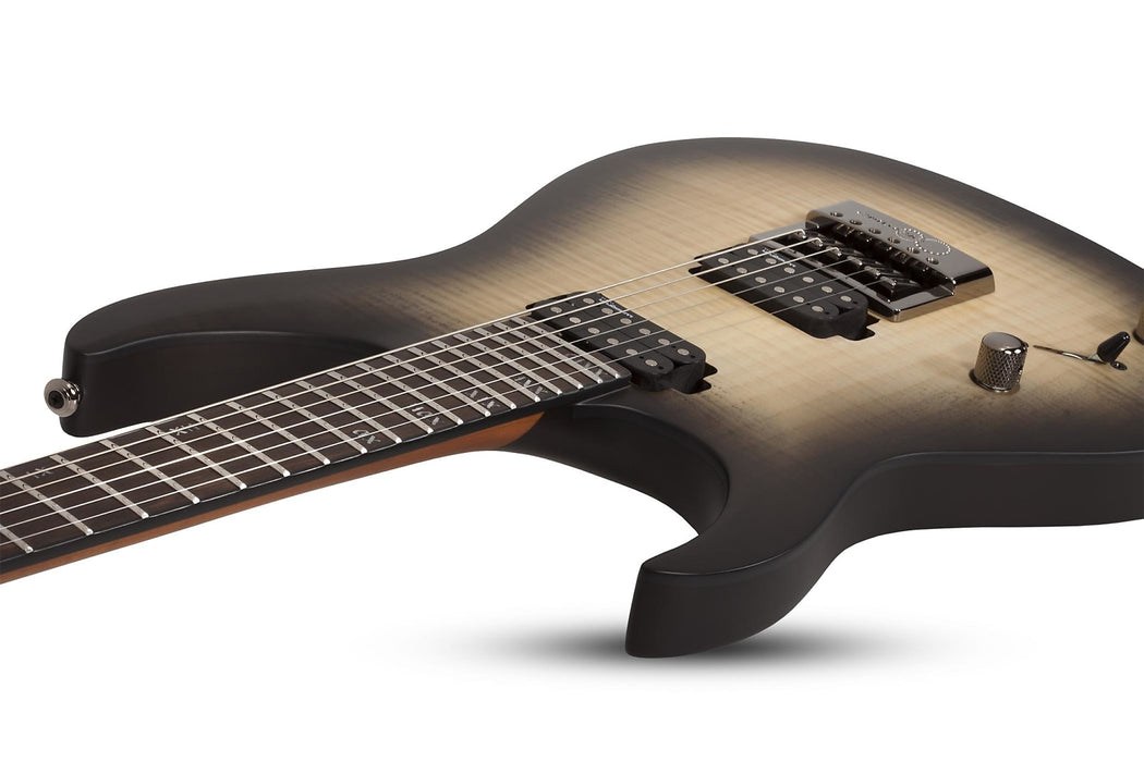 Schecter Banshee Mach-6 Evertune Left-Handed Electric Guitar - Fallout Burst