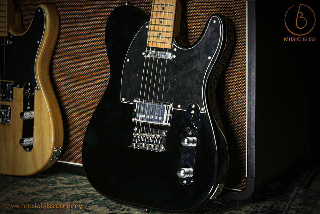 Stagg Telecaster Best Beginner Electric Guitar - Black with Joyo MA-10E Electric Guitar Amp Package - Music Bliss Malaysia