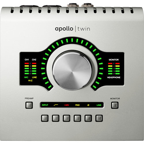 Universal Audio Apollo Twin USB DUO Heritage Edition 10x6 USB Audio Interface with UAD DSP *Crazy Sales Promotion* - Music Bliss Malaysia