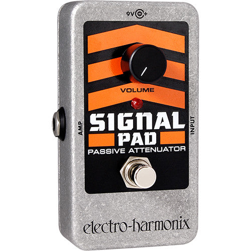 Electro Harmonix Signal Pad Attenuator Guitar Effects Pedal (Electro-Harmonix / EHX) - Music Bliss Malaysia