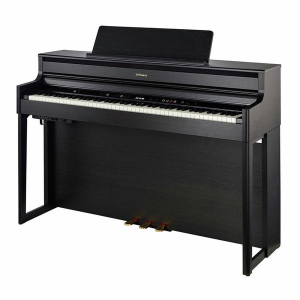 Roland HP704 88-keys Digital Piano with Piano Bench - Dark Rosewood - Music Bliss Malaysia