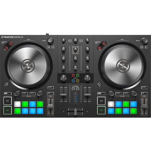 Native Instruments Traktor Kontrol S2 MK3 USB DJ Control Surface with Free Headphone *Limited Time Promotion* - Music Bliss Malaysia