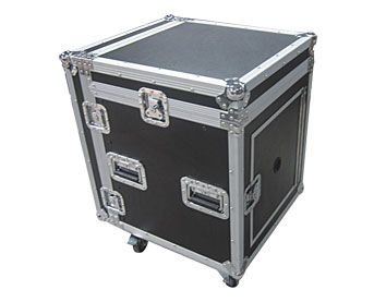 Bullet Groove ARC-8W 8U Adjustable Rack Flight Case with Casters – 56CM Usable Depth - Music Bliss Malaysia