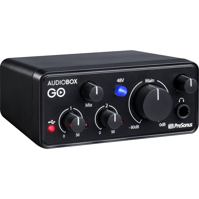 PreSonus AudioBox Go 2x2 USB-C Audio Interface - Music Bliss Malaysia
