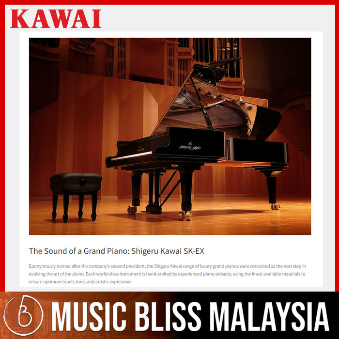 Kawai CA701 88-key Digital Piano - Ebony - Music Bliss Malaysia