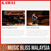Kawai CA701 88-key Digital Piano - Premium Rosewood - Music Bliss Malaysia