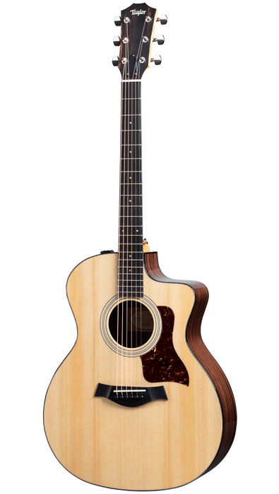 Taylor 214ce Plus Acoustic-Electric Guitar with Aerocase - Natural *Crazy Sales Promotion* - Music Bliss Malaysia
