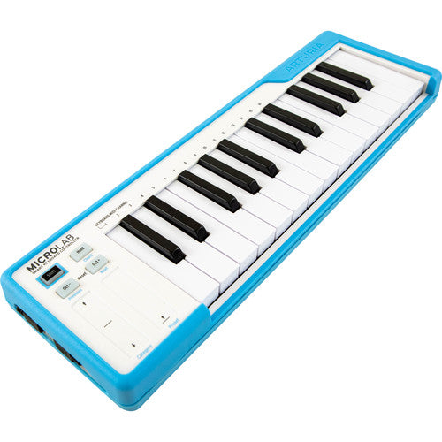 Arturia MicroLab 25-key Keyboard Controller - Blue - Music Bliss Malaysia