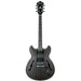 Ibanez Artcore AS53 - Transparent Black Flat - Music Bliss Malaysia
