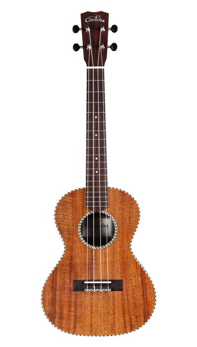 Cordoba 25T Acacia Tenor Ukulele - Solid Acacia Top, Figured Acacia Back & Sides - Music Bliss Malaysia