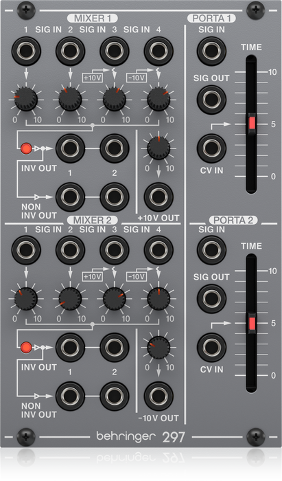 Behringer 297 Dual Portamento / CV Utilities Eurorack Module - Music Bliss Malaysia